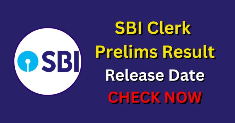 SBI Clerk Prelims Result 2023-24 Exam