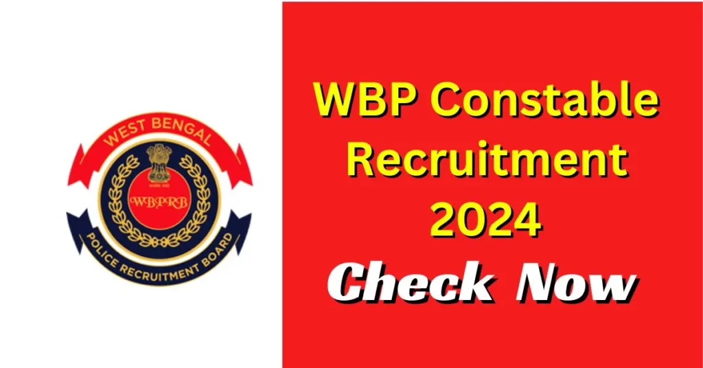 WBP Constable Recruitment 2024