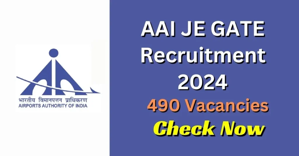AAI Junior Executive GATE Online Form