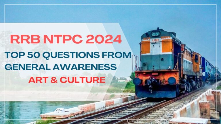 Top mcq questions in RRB NTPC 2024 Exam